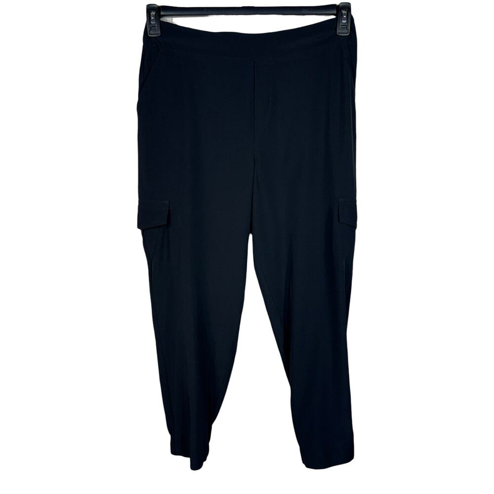 Soft Surroundings Medium Go Lively Cargo Jogger Pants Pull-On Pockets Stretch